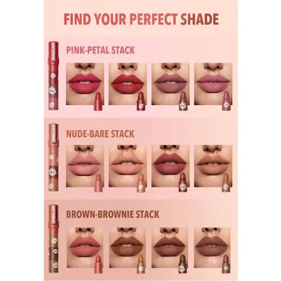 Sheglam 4in1 matte lipstick