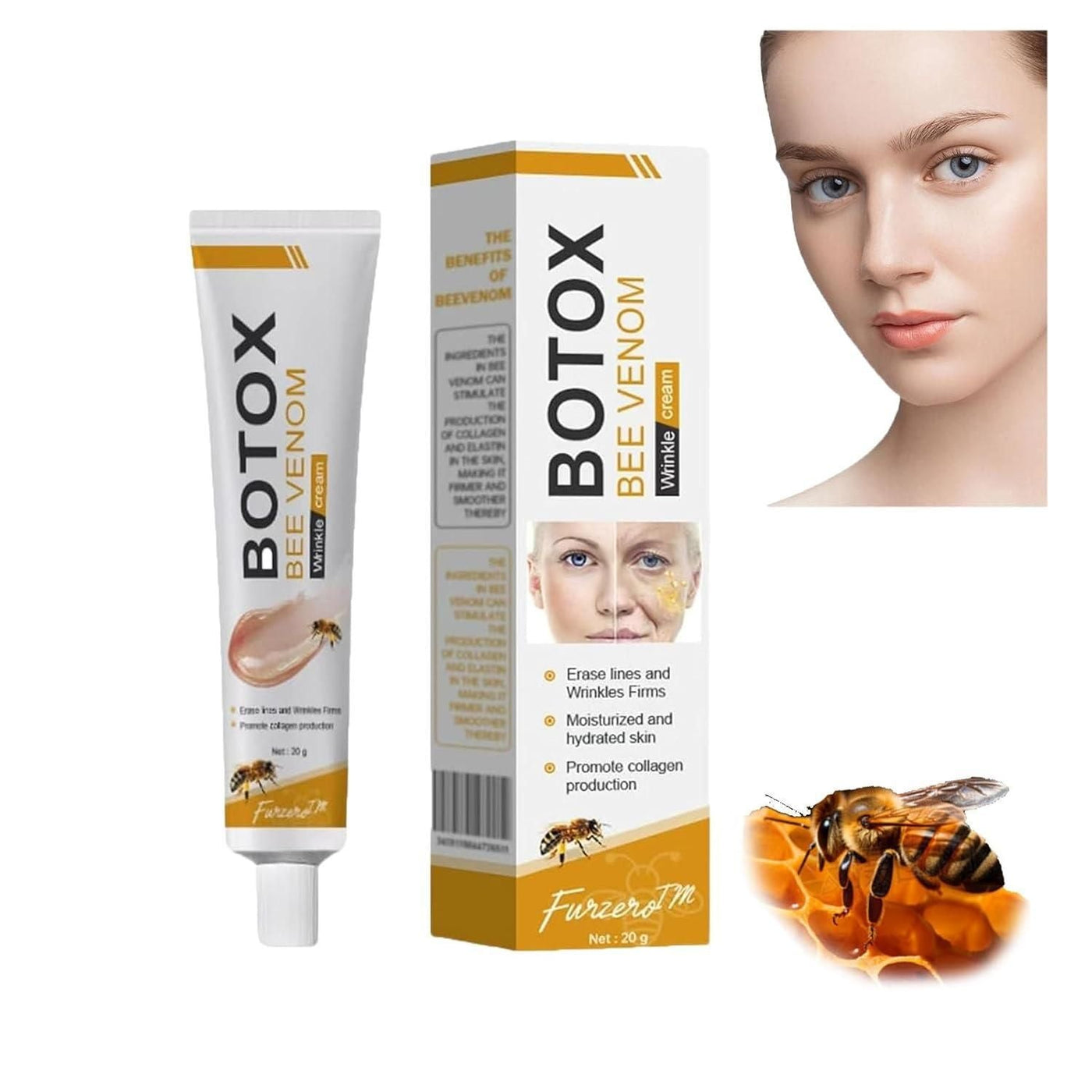 Bee Venom Wrinkle Repair Cream 🐝