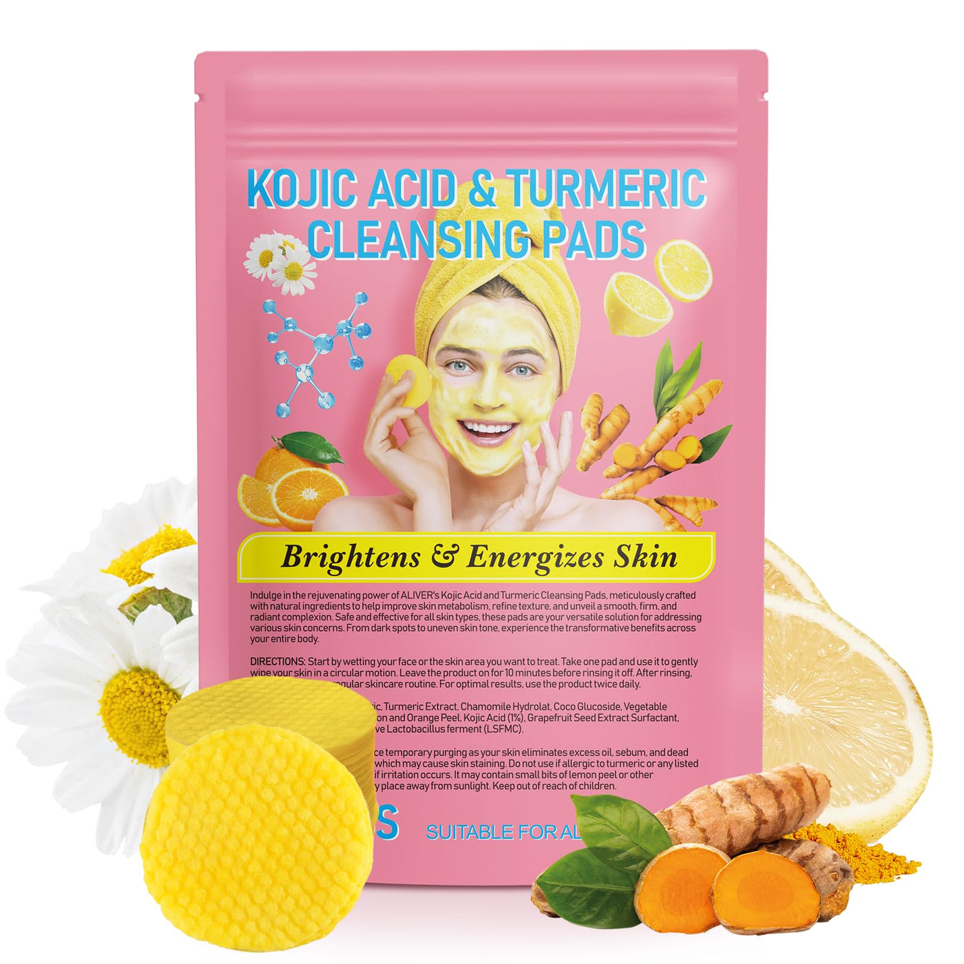 Turmeric & Kojic Acid Pads
