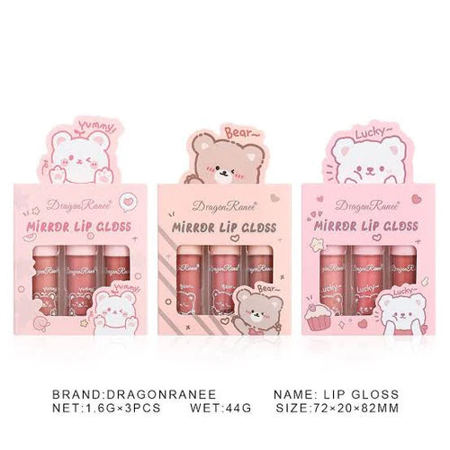 Dragon Ranee Mirror Lipgloss 3-in-1 – Shine, Hydrate, & Tint in One Swipe