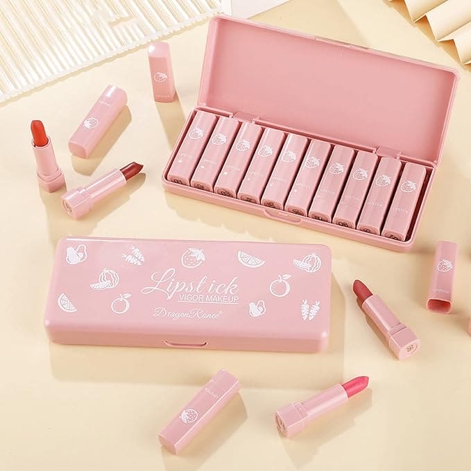 Dragon Ranee Pack Of 10 Lipstick Set