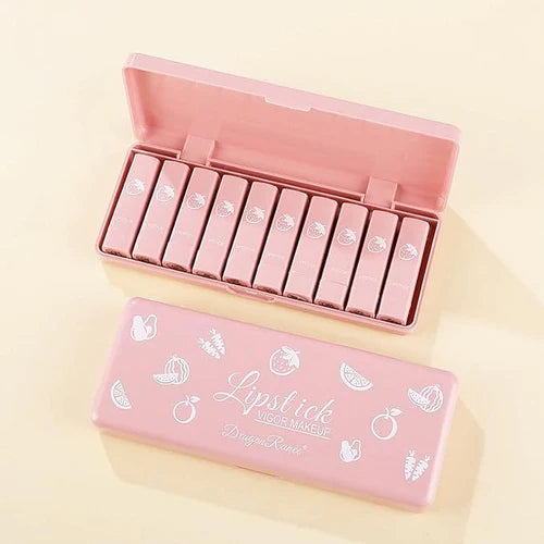 Dragon Ranee Pack Of 10 Lipstick Set