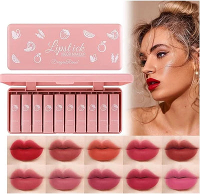 Dragon Ranee Pack Of 10 Lipstick Set