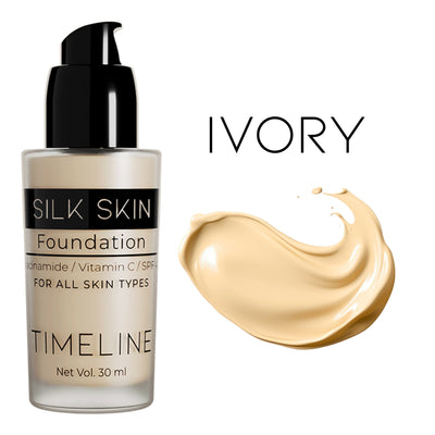 Silk Skin Foundation, Lightweight Natural Coverage, for Women