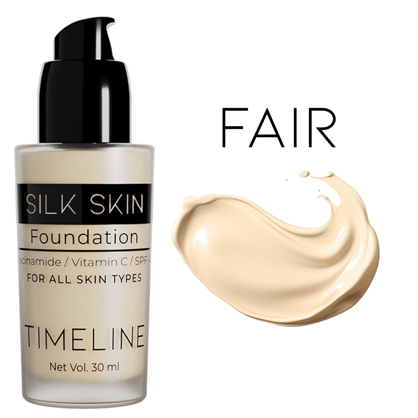 Silk Skin Foundation, Lightweight Natural Coverage, for Women