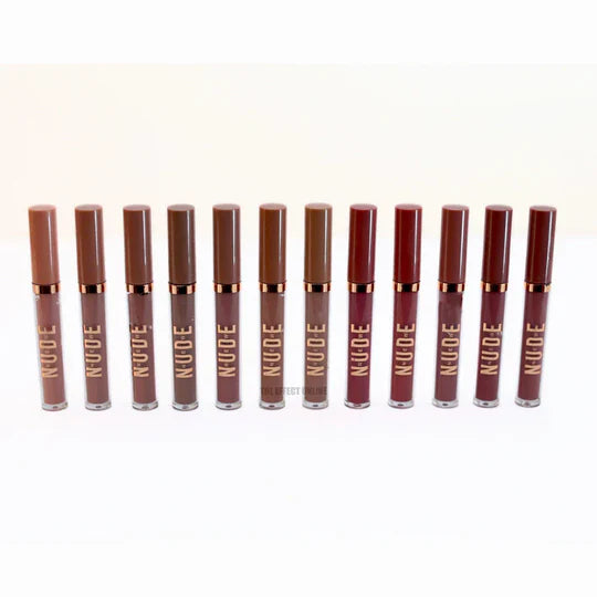 Nude Lipstick Set of 6 - Premium Quality
