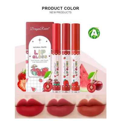 Dragon Ranee Fruit Lip Gloss Moisturizing Matte Lipstick In Stock
